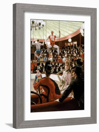 Women of Paris: the Circus Lover-James Tissot-Framed Giclee Print