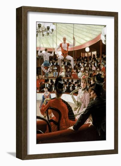 Women of Paris: the Circus Lover-James Tissot-Framed Giclee Print