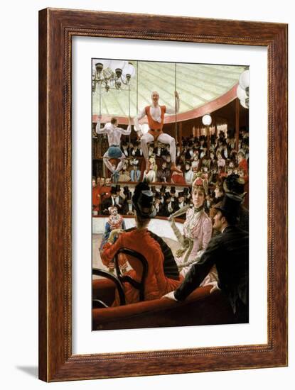 Women of Paris: the Circus Lover-James Tissot-Framed Giclee Print