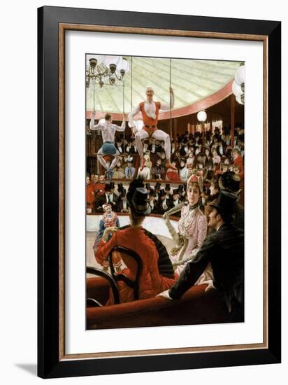 Women of Paris: the Circus Lover-James Tissot-Framed Giclee Print