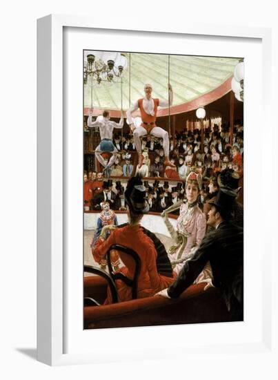 Women of Paris: the Circus Lover-James Tissot-Framed Giclee Print