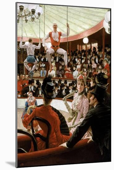 Women of Paris: the Circus Lover-James Tissot-Mounted Giclee Print