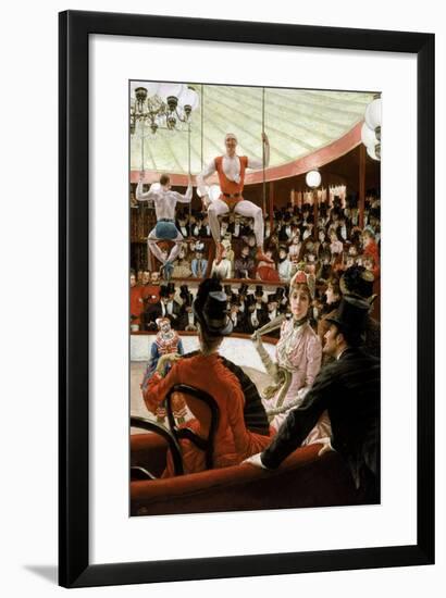 Women of Paris: the Circus Lover-James Tissot-Framed Giclee Print