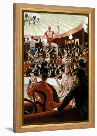 Women of Paris: the Circus Lover-James Tissot-Framed Premier Image Canvas