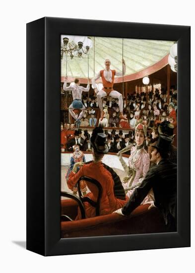 Women of Paris: the Circus Lover-James Tissot-Framed Premier Image Canvas