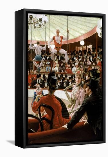 Women of Paris: the Circus Lover-James Tissot-Framed Premier Image Canvas