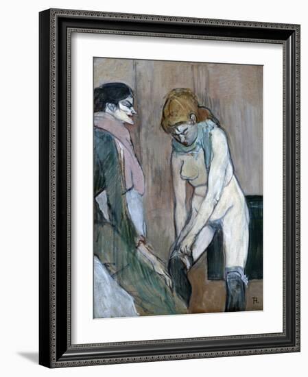 Women of the House, 1894-Henri de Toulouse-Lautrec-Framed Giclee Print