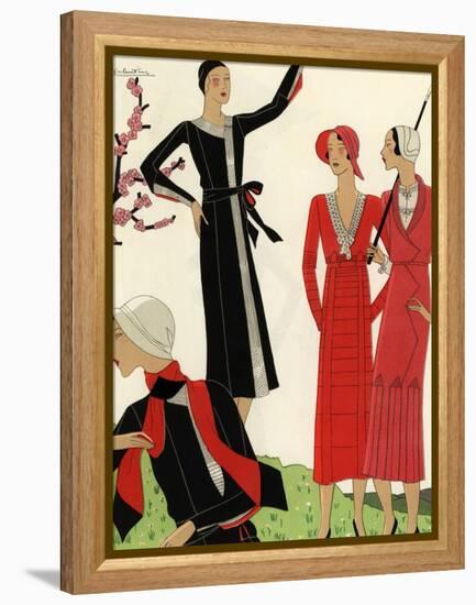 Women on the golf course in spring, 1931.-null-Framed Premier Image Canvas