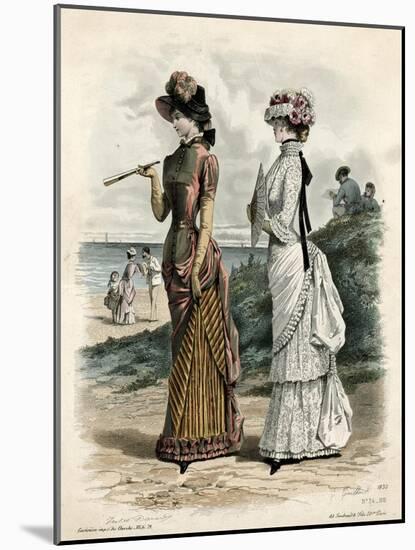 Women Outdoors 1881-null-Mounted Art Print