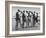 Women Pinning Wings Onto Four Air Force Cadets at Foster Field-Dmitri Kessel-Framed Photographic Print