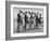 Women Pinning Wings Onto Four Air Force Cadets at Foster Field-Dmitri Kessel-Framed Photographic Print