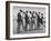 Women Pinning Wings Onto Four Air Force Cadets at Foster Field-Dmitri Kessel-Framed Photographic Print