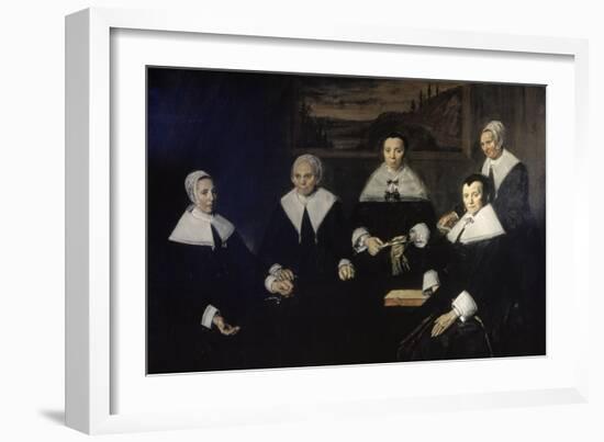 Women Regents of the Haarlem Almshouse-Frans Hals-Framed Giclee Print