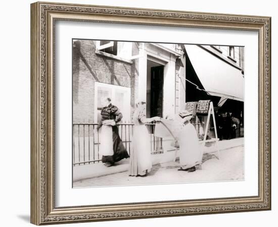 Women, Rotterdam, Netherlands, 1898-James Batkin-Framed Photographic Print