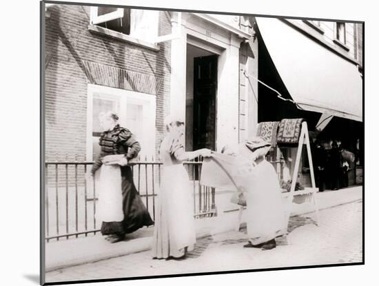 Women, Rotterdam, Netherlands, 1898-James Batkin-Mounted Photographic Print