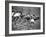 Women Runners Competing at the Olympics-George Silk-Framed Photographic Print