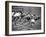 Women Runners Competing at the Olympics-George Silk-Framed Photographic Print