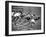 Women Runners Competing at the Olympics-George Silk-Framed Photographic Print