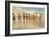 Women Running on Beach-null-Framed Art Print