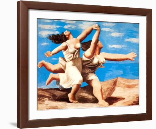 Women Running on the Beach, c.1922-Pablo Picasso-Framed Art Print