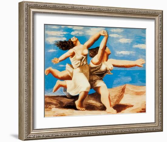 Women Running on the Beach, c.1922-Pablo Picasso-Framed Art Print