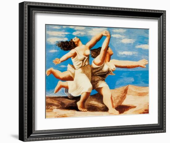 Women Running on the Beach, c.1922-Pablo Picasso-Framed Art Print