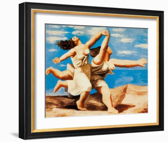 Women Running on the Beach, c.1922-Pablo Picasso-Framed Art Print