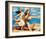 Women Running on the Beach, c.1922-Pablo Picasso-Framed Art Print