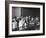 Women's Christian Temperance Union Members Invading Bar While Customers Remain Indifferent-Peter Stackpole-Framed Photographic Print