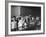 Women's Christian Temperance Union Members Invading Bar While Customers Remain Indifferent-Peter Stackpole-Framed Photographic Print