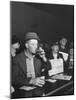 Women's Christian Temperance Union Members Raiding Local Bar Carrying Signs-Peter Stackpole-Mounted Photographic Print