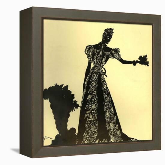 Women's Fashion 1930s, 1939, UK-null-Framed Premier Image Canvas