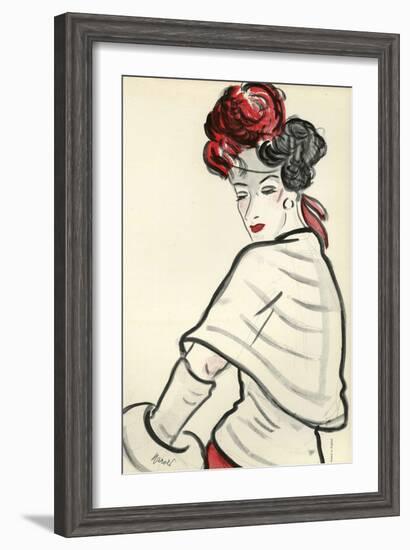 Women's Fashion 1930s, 1939, UK-null-Framed Giclee Print