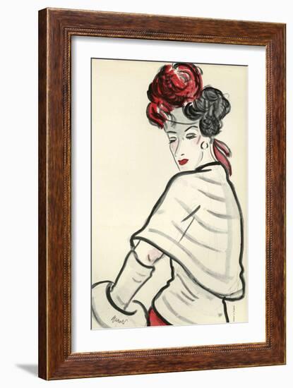 Women's Fashion 1930s, 1939, UK-null-Framed Giclee Print