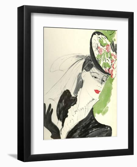 Women's Fashion 1930s, 1939, UK-null-Framed Giclee Print