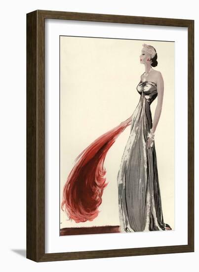 Women's Fashion 1930s, 1939, UK-null-Framed Giclee Print