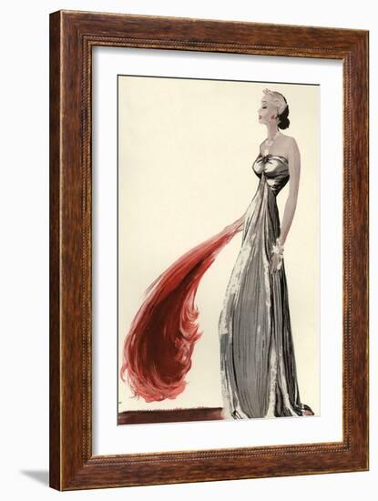 Women's Fashion 1930s, 1939, UK-null-Framed Giclee Print