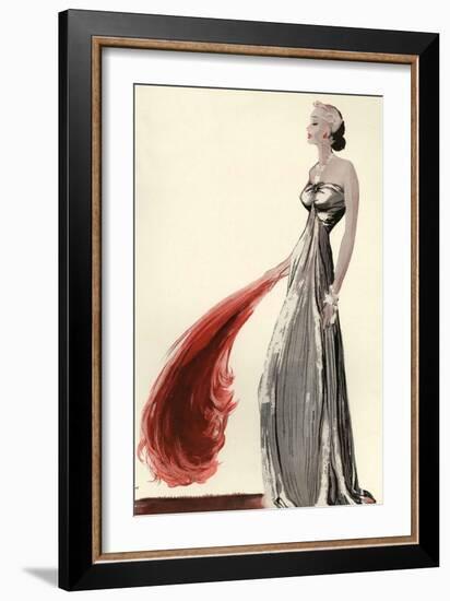 Women's Fashion 1930s, 1939, UK-null-Framed Giclee Print