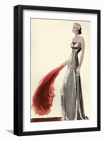 Women's Fashion 1930s, 1939, UK-null-Framed Giclee Print