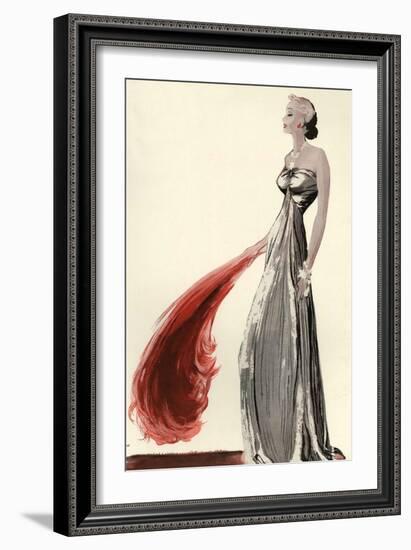 Women's Fashion 1930s, 1939, UK-null-Framed Giclee Print