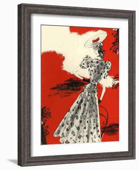 Women's Fashion 1930s, 1939, UK-null-Framed Giclee Print