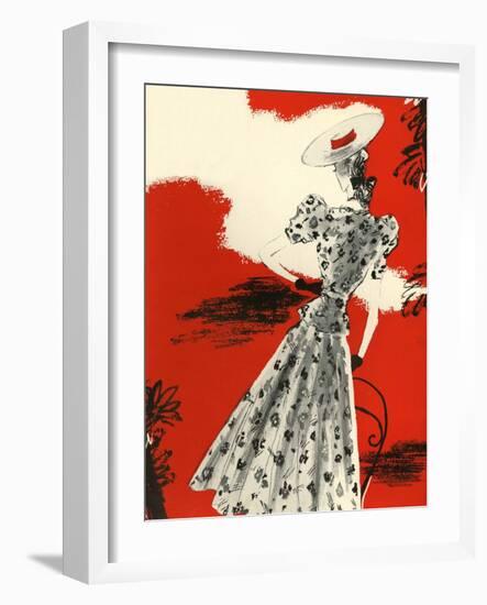 Women's Fashion 1930s, 1939, UK-null-Framed Giclee Print