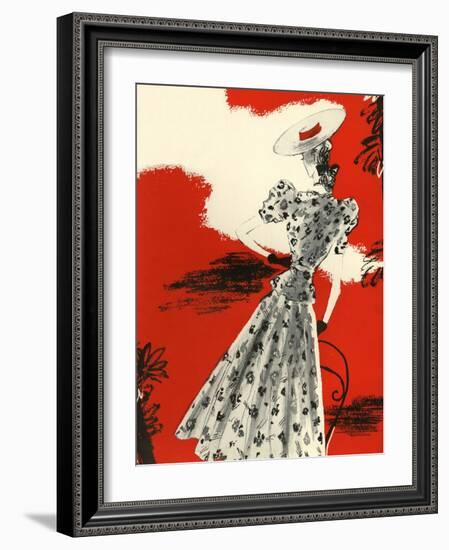 Women's Fashion 1930s, 1939, UK-null-Framed Giclee Print