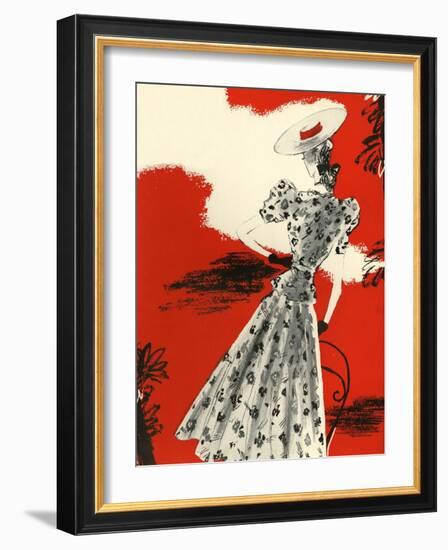 Women's Fashion 1930s, 1939, UK-null-Framed Giclee Print