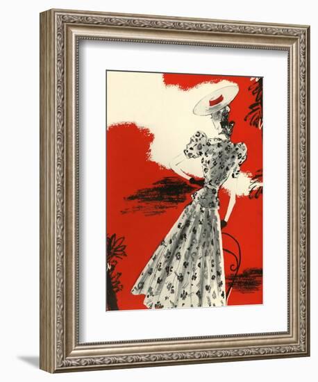 Women's Fashion 1930s, 1939, UK-null-Framed Giclee Print