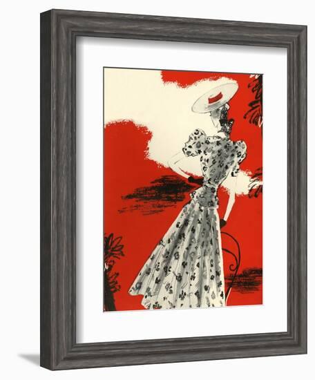 Women's Fashion 1930s, 1939, UK-null-Framed Giclee Print