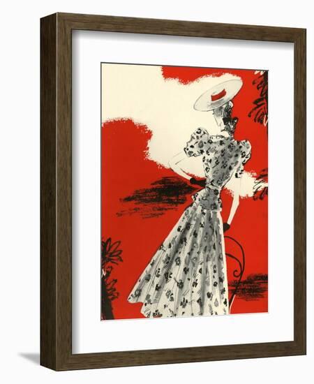 Women's Fashion 1930s, 1939, UK-null-Framed Giclee Print