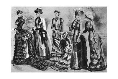 Women S Fashion Of The 10s And 10s 1937 Giclee Print Art Com