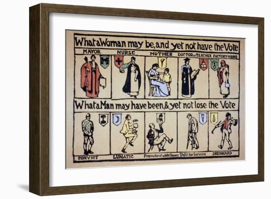 Women's Rights-null-Framed Giclee Print