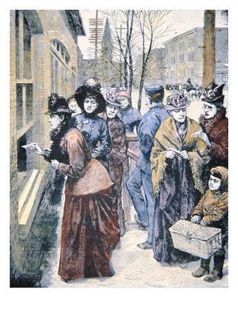 Women U0026 39 S Suffrage In The Usa Women Voting In The Wyoming